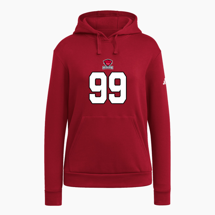 CARDINAL HIGH SCHOOL HUSKIES <span class="pdp-name-mascot">CARDINAL HUSKIES</span> adidas Women's Fleece Pullover Hood