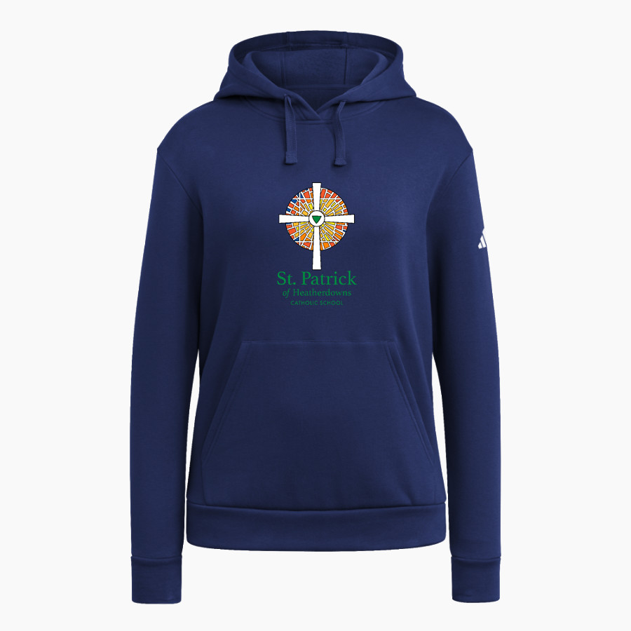 St. Patrick of Heatherdowns Irish <span class="pdp-name-mascot">St. Patrick of Heatherdowns Irish</span> adidas Women's Fleece Pullover Hood