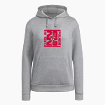Pulaski Red Raiders <span class="pdp-name-mascot">Pulaski Red Reaiders</span> adidas Women's Fleece Pullover Hood Front Thumbnail