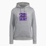 JJC Wolves <span class="pdp-name-mascot">JJC Wolves</span> adidas Women's Fleece Pullover Hood Front Thumbnail