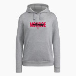 Monroe Redhawks <span class="pdp-name-mascot">Monroe Redhawks</span> adidas Women's Fleece Pullover Hood Front Thumbnail