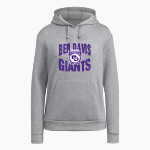 Ben Davis Giants adidas Women's Fleece Pullover Hood Front Thumbnail