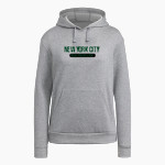 NYC Police Athletic League Online Store <span class="pdp-name-mascot">New York City PAL</span> adidas Women's Fleece Pullover Hood Front Thumbnail