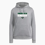 Green Tech Eagles <span class="pdp-name-mascot">Green Tech Soaring Eagles</span> adidas Women's Fleece Pullover Hood Front Thumbnail