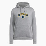 Elm Creek Buffaloes <span class="pdp-name-mascot">Elm Creek Buffaloes</span> adidas Women's Fleece Pullover Hood Front Thumbnail