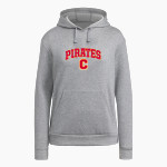 COFFEEVILLE HIGH SCHOOL PIRATES adidas Women's Fleece Pullover Hood Front Thumbnail
