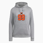 Mohonasen Warriors <span class="pdp-name-mascot">Mohonasen Warriors</span> adidas Women's Fleece Pullover Hood Front Thumbnail