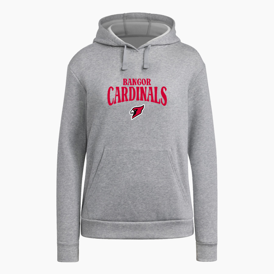 BANGOR HIGH SCHOOL CARDINALS <span class="pdp-name-mascot">BANGOR CARDINALS</span> adidas Women's Fleece Pullover Hood