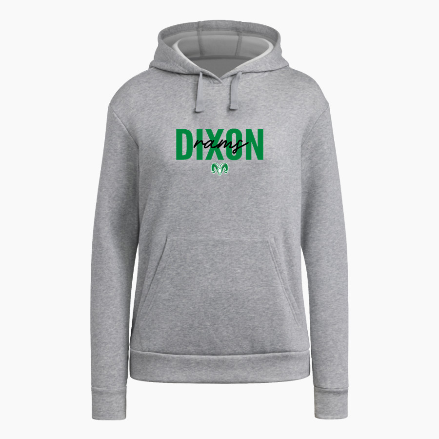 DIXON HIGH SCHOOL RAMS <span class="pdp-name-mascot">DIXON RAMS</span> adidas Women's Fleece Pullover Hood