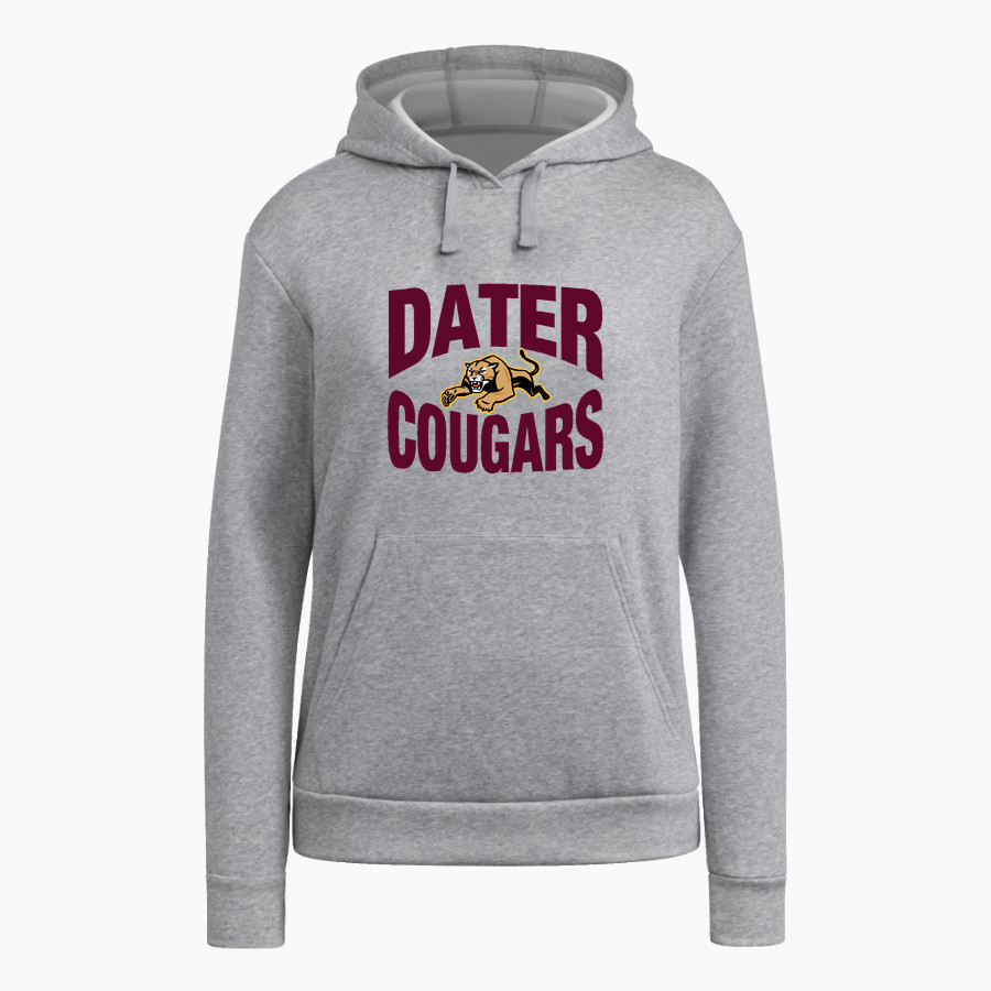 Dater Cougars <span class="pdp-name-mascot">Gilbert A. Dater Cougars</span> adidas Women's Fleece Pullover Hood