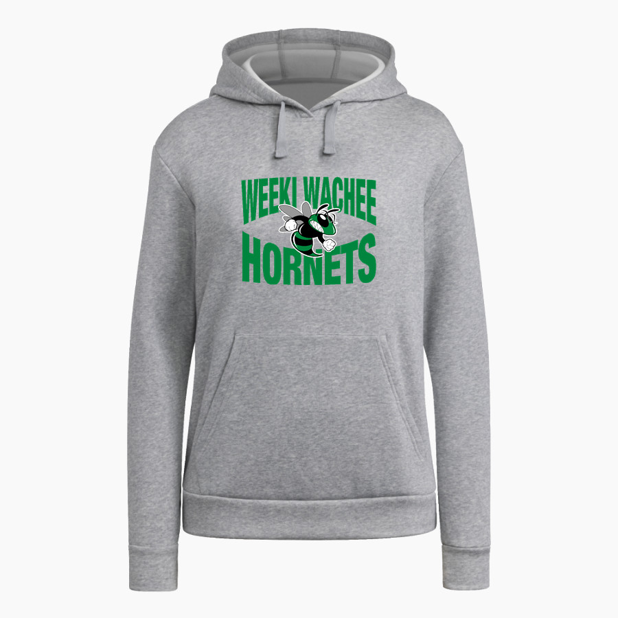 WEEKI WACHEE HIGH SCHOOL HORNETS <span class="pdp-name-mascot">WEEKI WACHEE HORNETS</span> adidas Women's Fleece Pullover Hood
