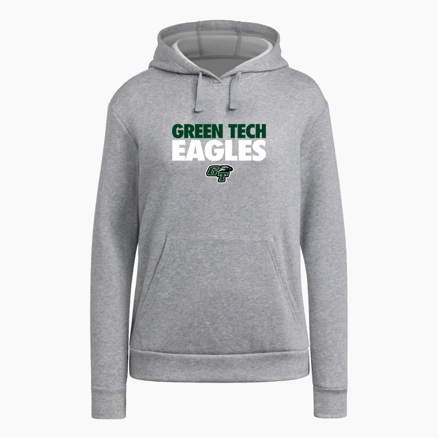 Green Tech Eagles <span class="pdp-name-mascot">Green Tech Soaring Eagles</span> adidas Women's Fleece Pullover Hood