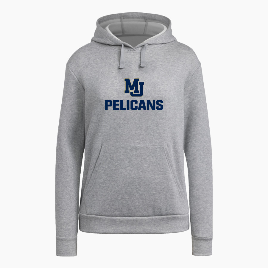 Morris Jeff Pelicans adidas Women's Fleece Pullover Hood