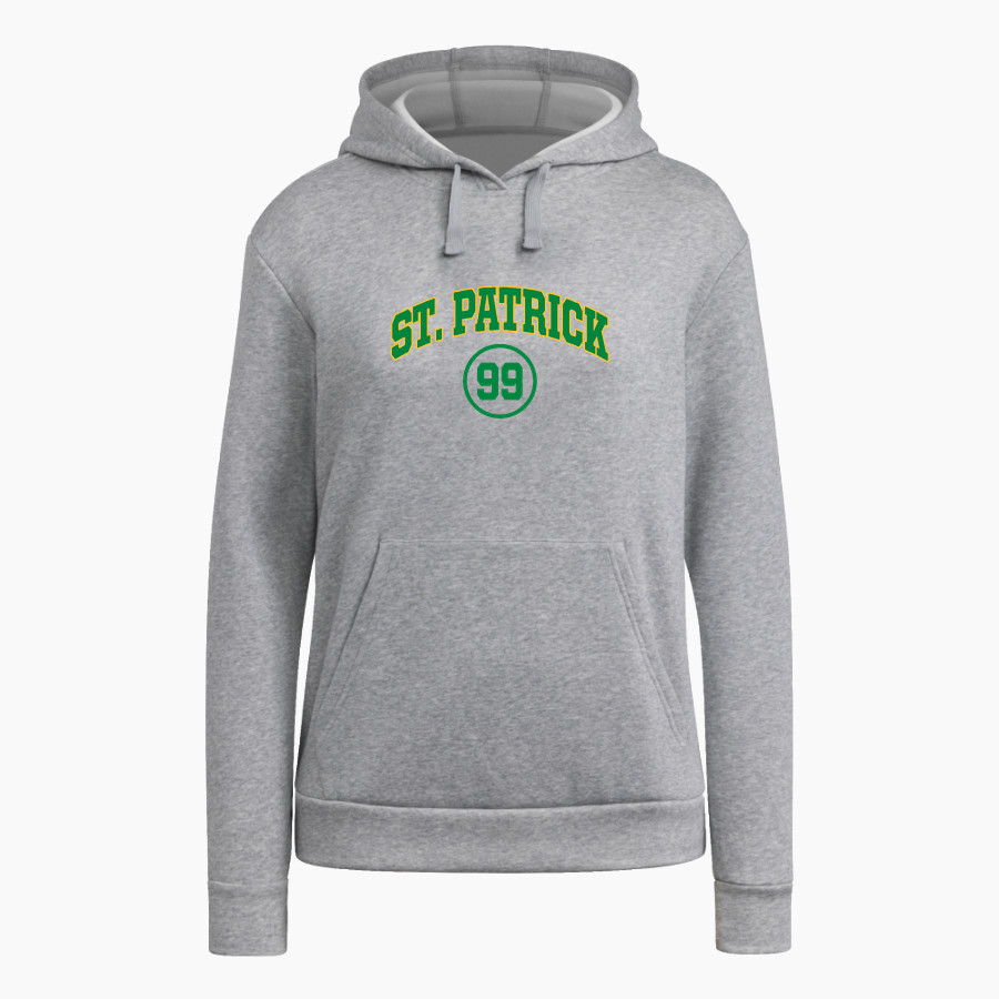 St. Patrick Fightin' Irish <span class="pdp-name-mascot">St. Patrick Fightin' Irish Men</span> adidas Women's Fleece Pullover Hood