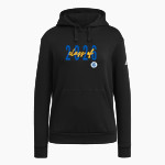 Mokapu Ae'o adidas Women's Fleece Pullover Hood Front Thumbnail