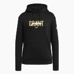 Grant Yankees <span class="pdp-name-mascot">Grant Yankees</span> adidas Women's Fleece Pullover Hood Front Thumbnail