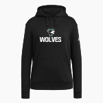 Timbercrest Wolves <span class="pdp-name-mascot">Timbercrest Wolves</span> adidas Women's Fleece Pullover Hood Front Thumbnail