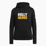 Kelly Hawks <span class="pdp-name-mascot">Kelly Hawks</span> adidas Women's Fleece Pullover Hood Front Thumbnail