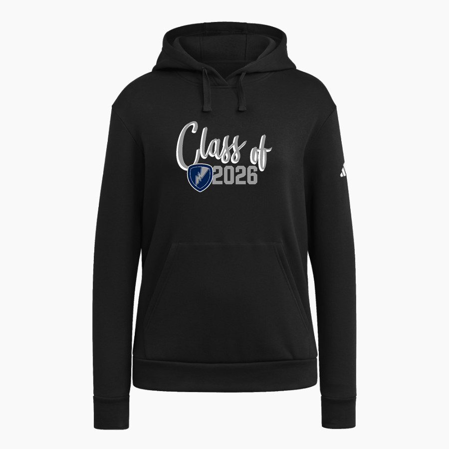 Manhattan Christian Thunder <span class="pdp-name-mascot">Manhattan Christian Thunder</span> adidas Women's Fleece Pullover Hood