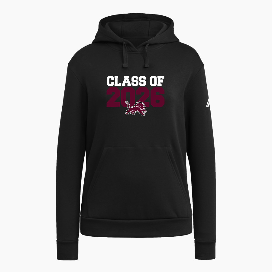 LOCKHART HIGH SCHOOL LIONS <span class="pdp-name-mascot">LOCKHART LIONS</span> adidas Women's Fleece Pullover Hood