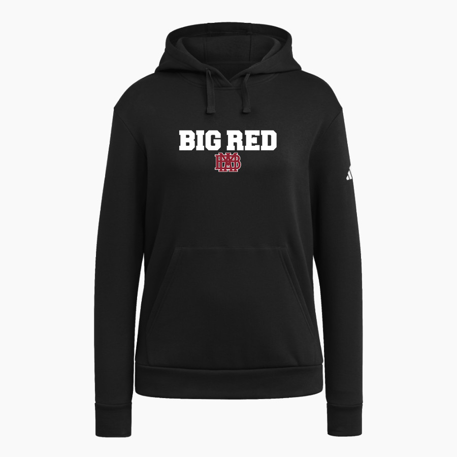 Montgomery Bell Academy Online Apparel Store <span class="pdp-name-mascot">Montgomery Bell Academy Big Red</span> adidas Women's Fleece Pullover Hood