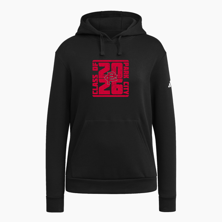 Park City Miners <span class="pdp-name-mascot">PARK CITY MINERS</span> adidas Women's Fleece Pullover Hood
