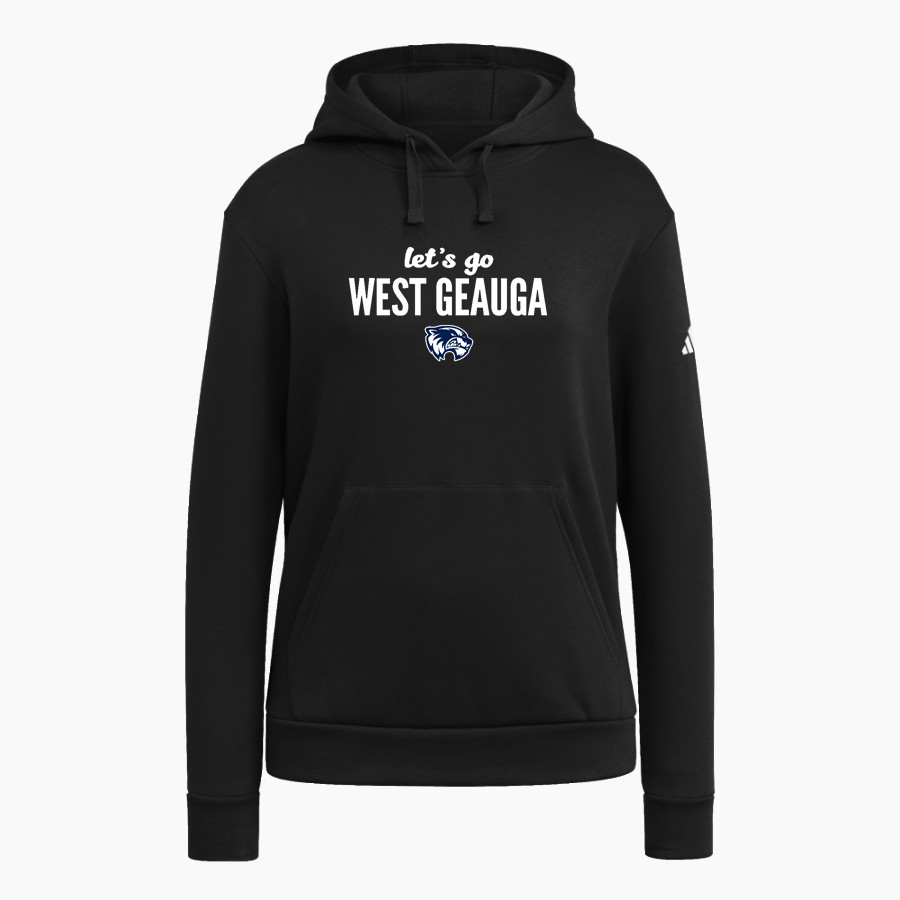 WEST GEAUGA HIGH SCHOOL WOLVERINES ONLINE STORE <span class="pdp-name-mascot">WEST GEAUGA WOLVERINES</span> adidas Women's Fleece Pullover Hood