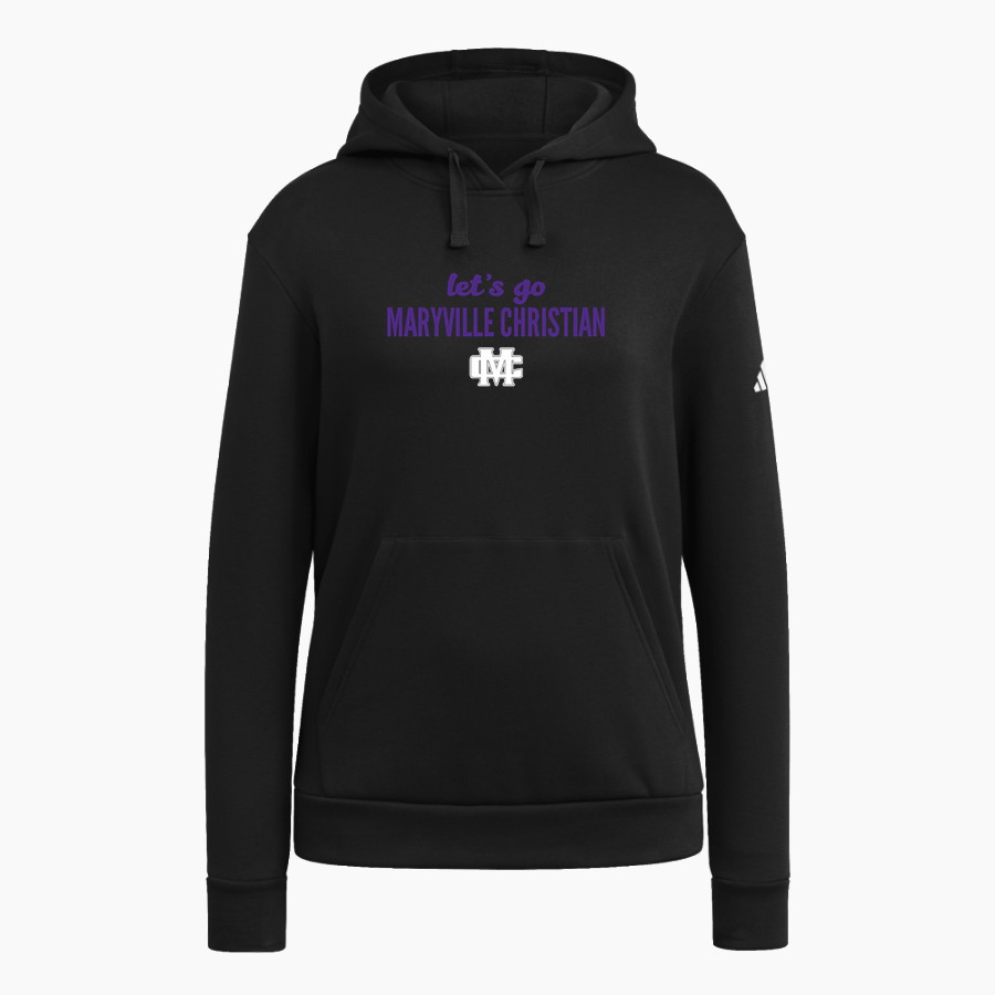 MARYVILLE CHRISTIAN SCHOOL EAGLES <span class="pdp-name-mascot">MARYVILLE CHRISTIAN EAGLES</span> adidas Women's Fleece Pullover Hood