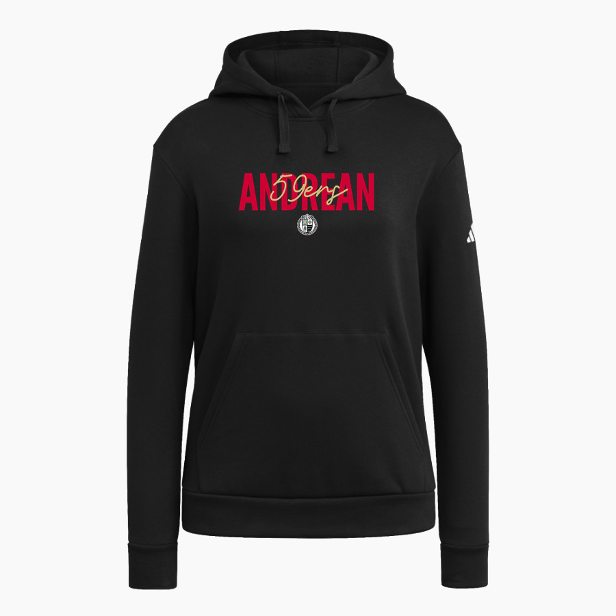Andrean 59ers <span class="pdp-name-mascot">Andrean 59ers</span> adidas Women's Fleece Pullover Hood