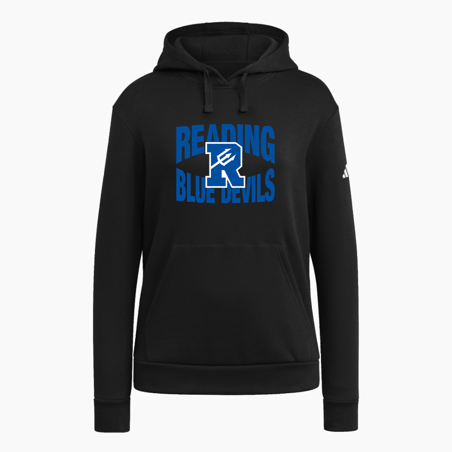 READING SENIOR HIGH SCHOOL BLUE DEVILS <span class="pdp-name-mascot">READING BLUE DEVILS</span> adidas Women's Fleece Pullover Hood