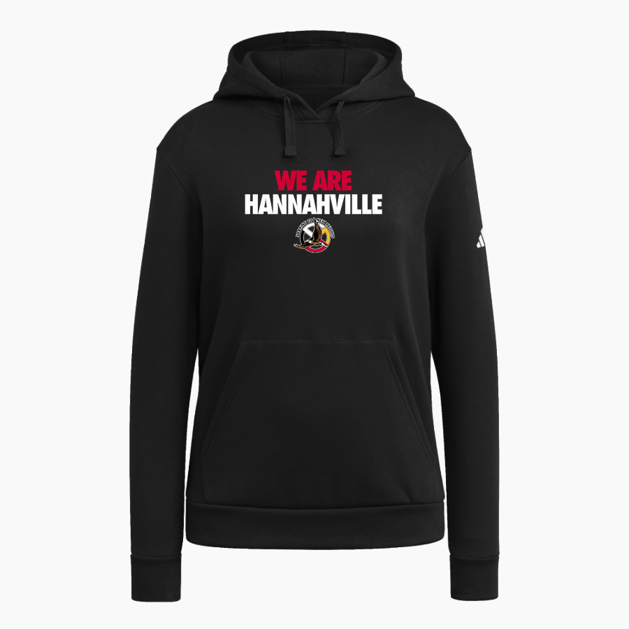 Hannahville Soaring Eagles <span class="pdp-name-mascot">Hannahville Indian School Eagles</span> adidas Women's Fleece Pullover Hood