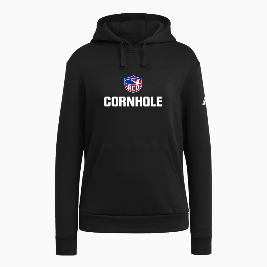 American Cornhole <span class="pdp-name-mascot">American Cornhole</span> adidas Women's Fleece Pullover Hood