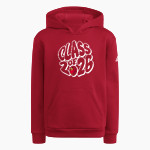 Manor Oaks Wr Bowie Cardinals <span class="pdp-name-mascot">Manor Oaks Wr Bowie Cardinals</span> adidas Youth Fleece Pullover Hood Front Thumbnail