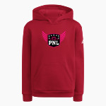 PITTSBURGH NATIONAL LEAGUE PITTSBURGH NATIONAL <span class="pdp-name-mascot">PITTSBURGH NATIONAL LEAGUE</span> adidas Youth Fleece Pullover Hood Front Thumbnail