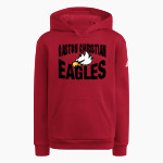 Gaston Christian Eagles <span class="pdp-name-mascot">Gaston Christian Eagles</span> adidas Youth Fleece Pullover Hood Front Thumbnail