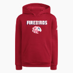 Firebirds Fastpitch The Official Online Store <span class="pdp-name-mascot">Firebirds Fastpitch Softball</span> adidas Youth Fleece Pullover Hood Front Thumbnail