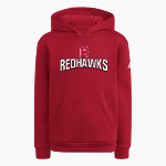 Benedictine University Mesa Redhawks <span class="pdp-name-mascot">Benedictine University Redhawks</span> adidas Youth Fleece Pullover Hood Front Thumbnail