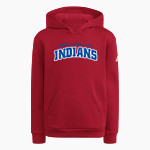 Owego-apalachin Indians adidas Youth Fleece Pullover Hood Front Thumbnail