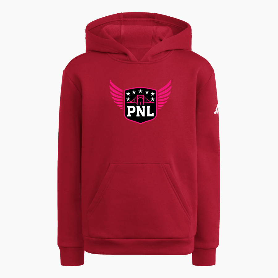 PITTSBURGH NATIONAL LEAGUE PITTSBURGH NATIONAL <span class="pdp-name-mascot">PITTSBURGH NATIONAL LEAGUE</span> adidas Youth Fleece Pullover Hood