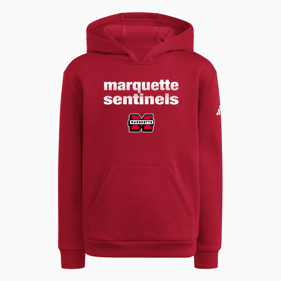 Marquette Sentinels adidas Youth Fleece Pullover Hood