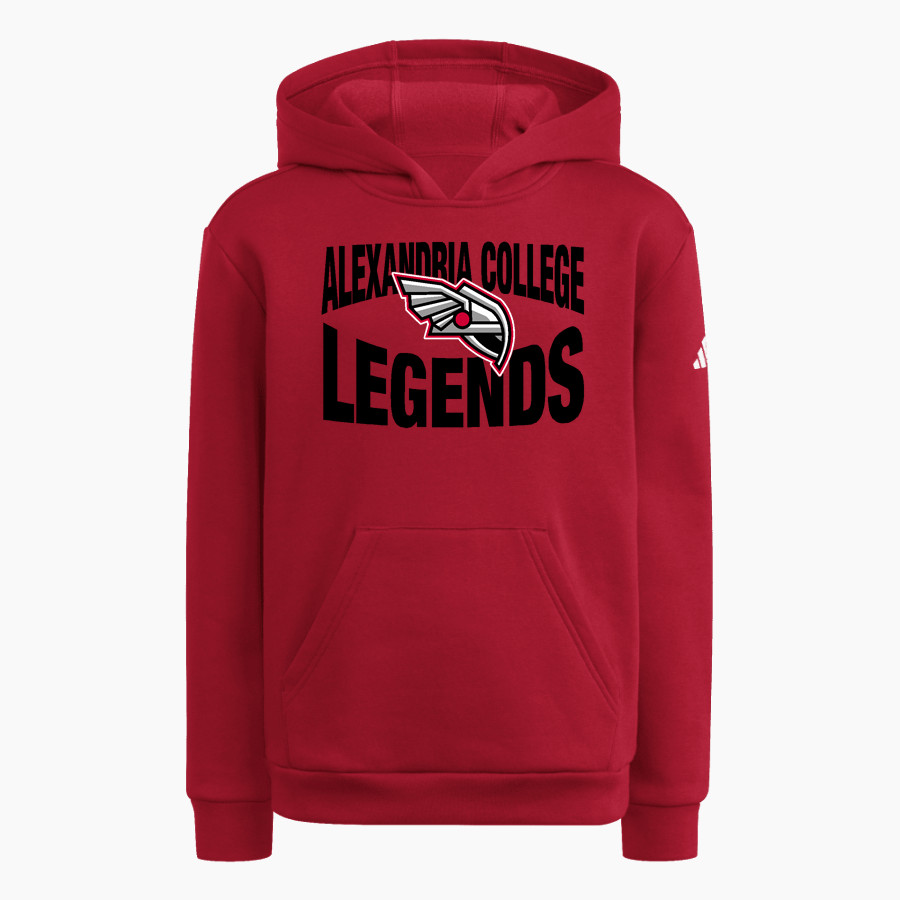 Alexandria College Legends <span class="pdp-name-mascot">Alexandria Technical & Community College Legends</span> adidas Youth Fleece Pullover Hood