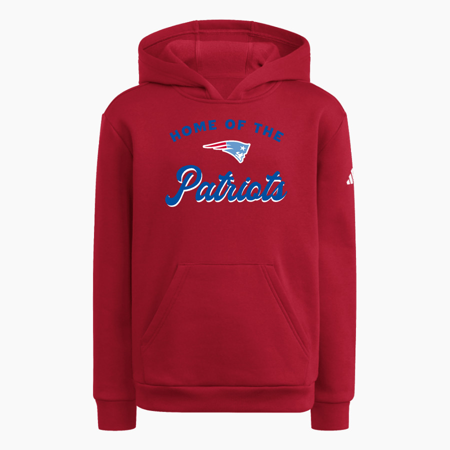 MIDFIELD HIGH SCHOOL PATRIOTS adidas Youth Fleece Pullover Hood