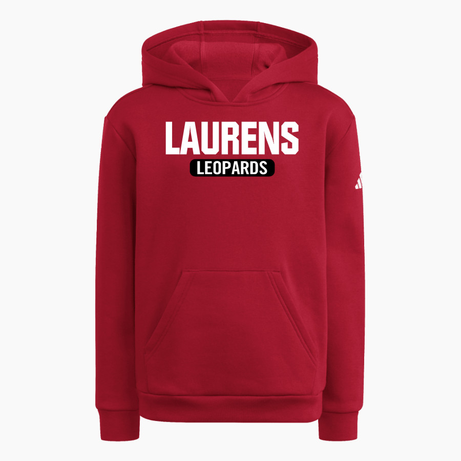 LAURENS CENTRAL SCHOOL LEOPARDS <span class="pdp-name-mascot">LAURENS LEOPARDS</span> adidas Youth Fleece Pullover Hood