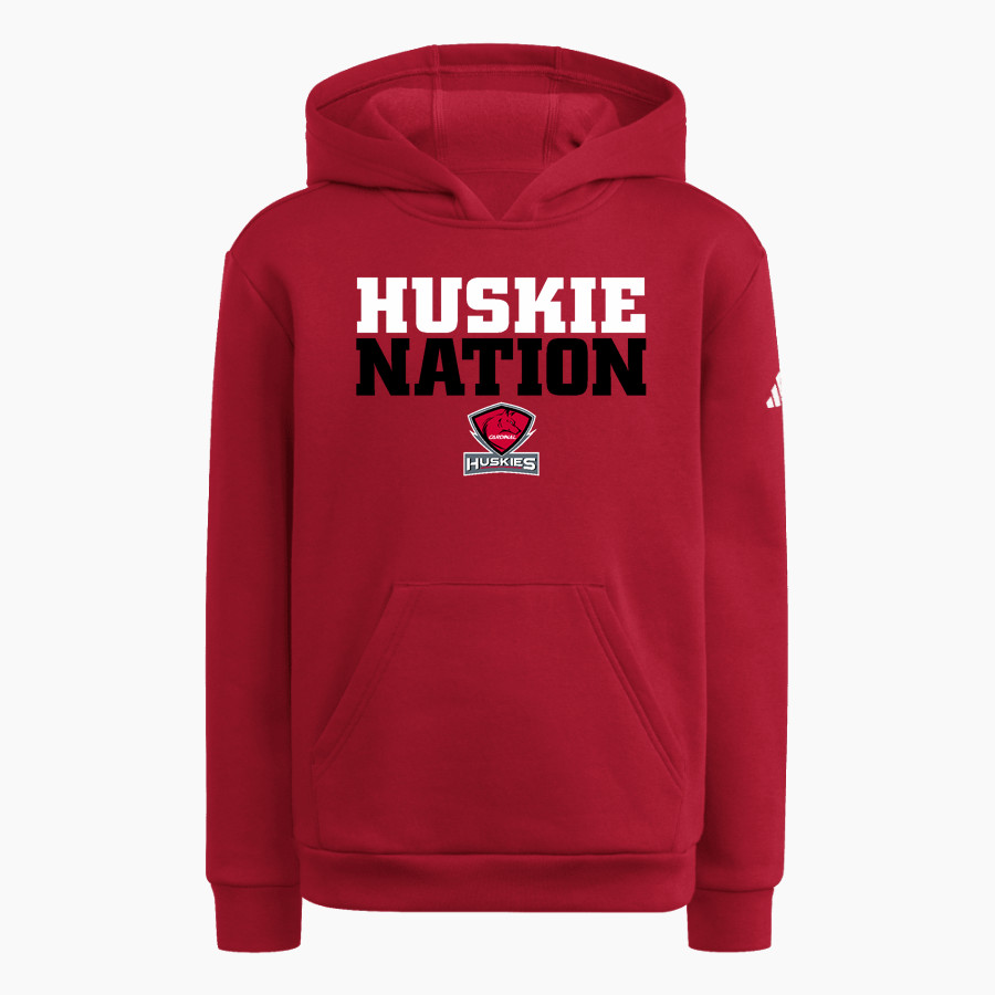 CARDINAL HIGH SCHOOL HUSKIES <span class="pdp-name-mascot">CARDINAL HUSKIES</span> adidas Youth Fleece Pullover Hood