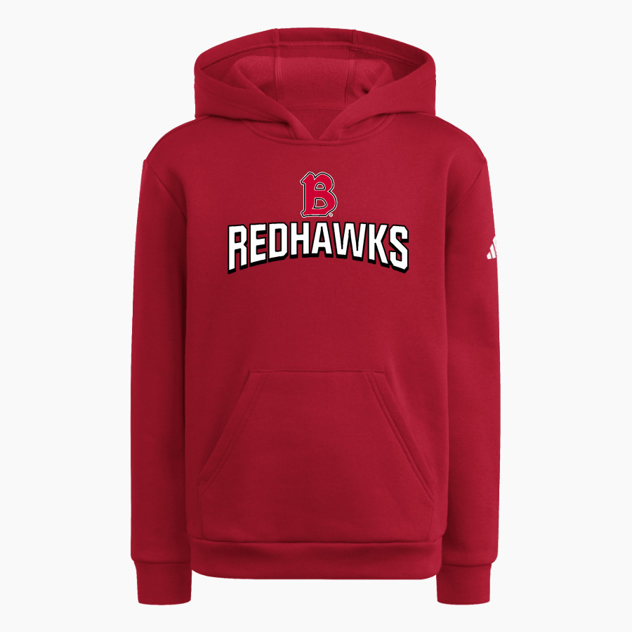 Benedictine University Mesa Redhawks <span class="pdp-name-mascot">Benedictine University Redhawks</span> adidas Youth Fleece Pullover Hood