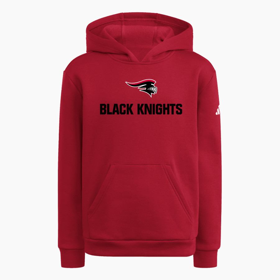 TULLY SENIOR HIGH SCHOOL BLACK KNIGHTS adidas Youth Fleece Pullover Hood