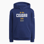 Haddam Killingworth Cougars Online Store adidas Youth Fleece Pullover Hood Front Thumbnail