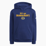 Columbia Heights Hylanders <span class="pdp-name-mascot">Columbia Heights Hylanders</span> adidas Youth Fleece Pullover Hood Front Thumbnail
