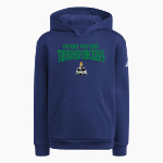 Doane Stuart Thunderchickens Thunderchickens <span class="pdp-name-mascot">Doane Stuart Thunderchickens</span> adidas Youth Fleece Pullover Hood Front Thumbnail