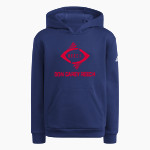 The Don Carey REECH Foundation adidas Youth Fleece Pullover Hood Front Thumbnail